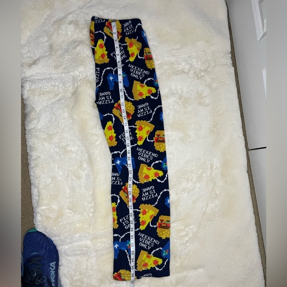 4 pairs fleece pajama pants, open bottom cuff- XL (14) Children’s Place - Picture 5 of 11